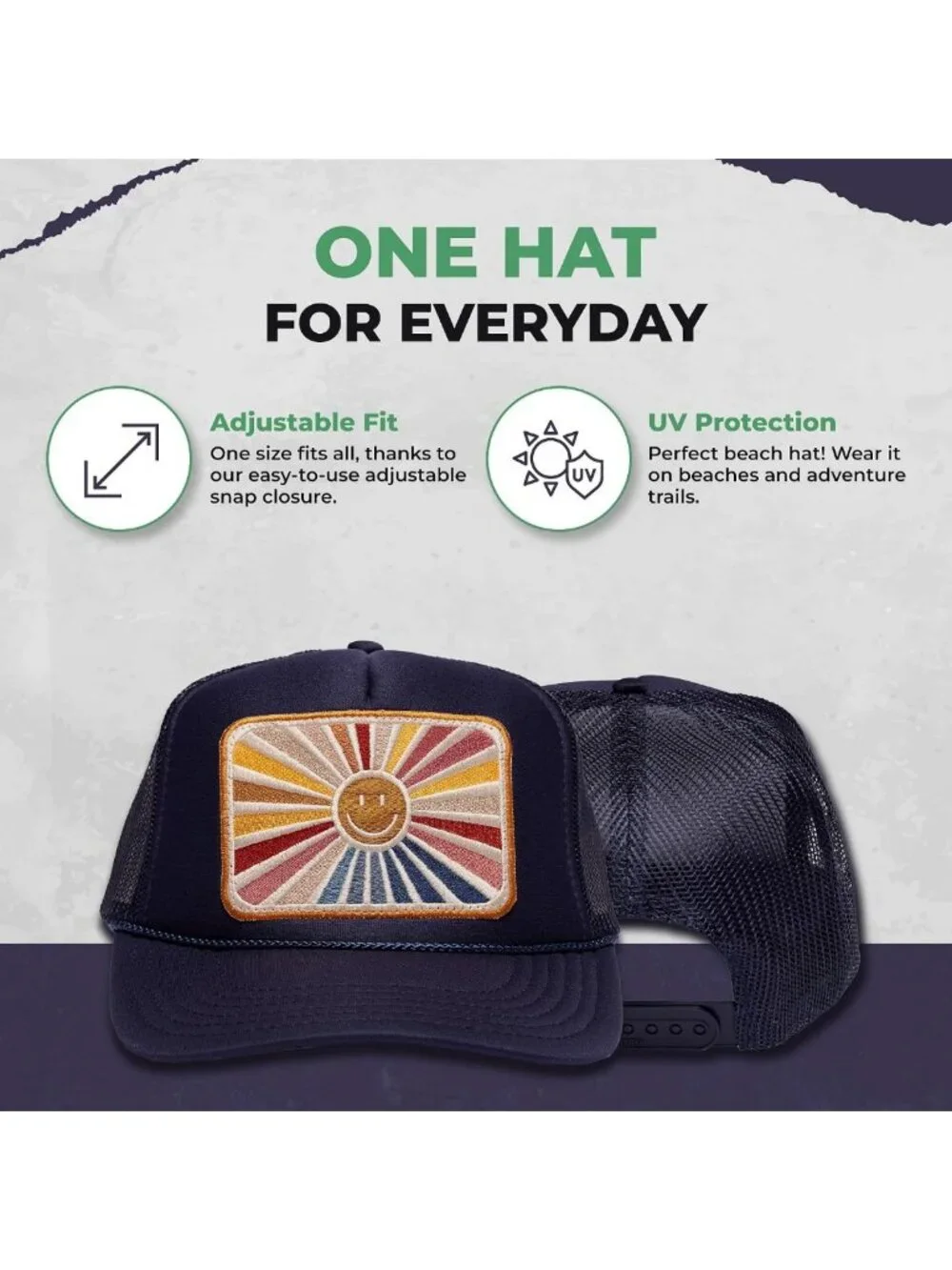Unisex Friday Feelin' Trucker Hat - Western Style Baseball Cap for All Occasions